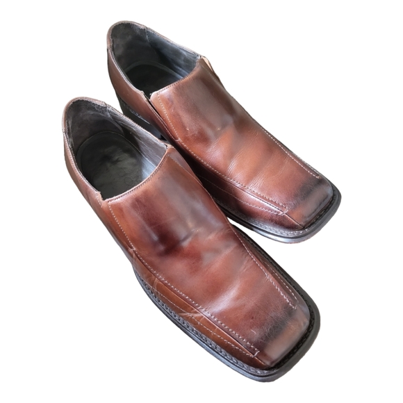 Aldo Other - ALDO Leather Slip-On Dress Shoes Loafers EU 45 US 12